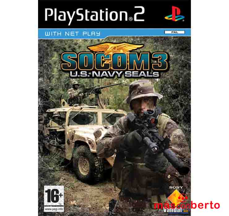 Juego PS2 Socom 3 US Navy...