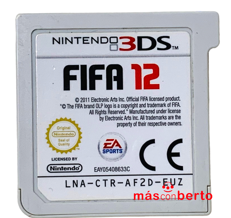 Juego Nintendo 3DS FIFA 12