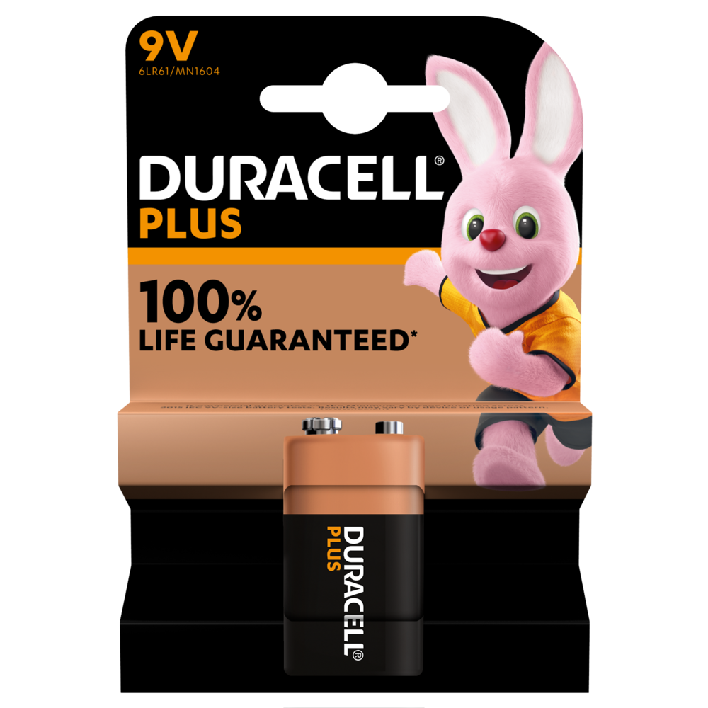 Pila Duracell Plus 9V