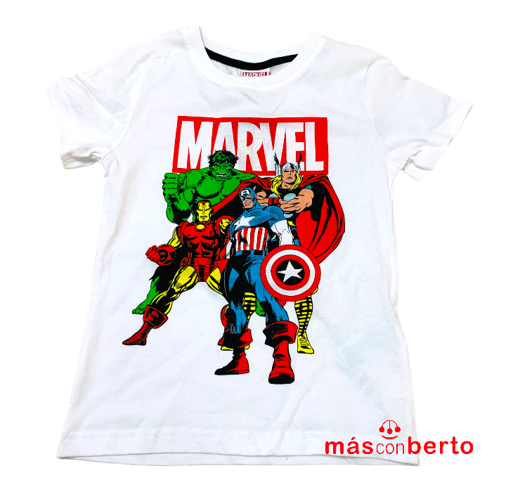 Camiseta infantil Marvel