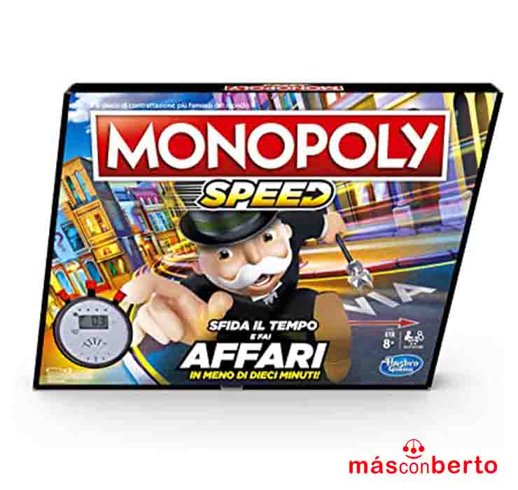 Juego Monopoly Speed Hasbro 