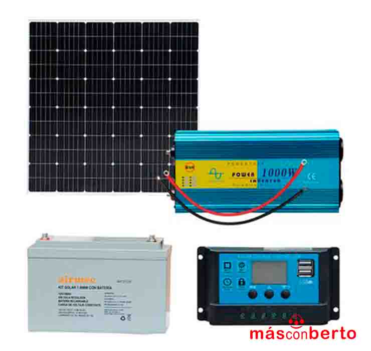 Kit Solar 1000W...