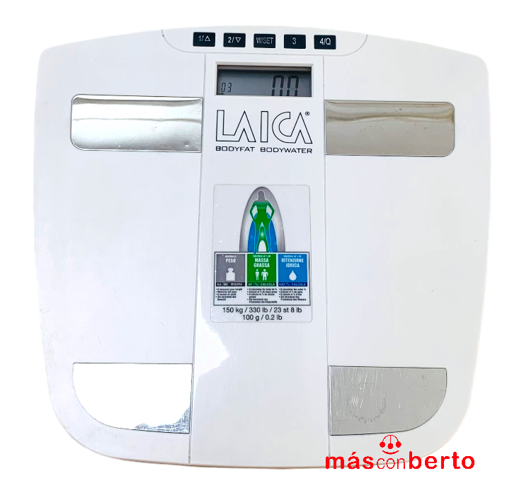 Báscula baño Laica PS4006