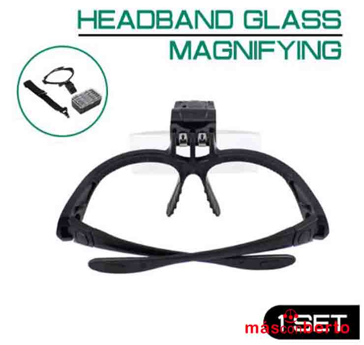 Gafas microscopio lupa 9892B