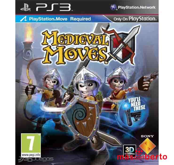 Juego PS3 Medieval Moves