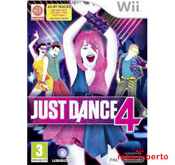 Juego Wii Just Dance 4