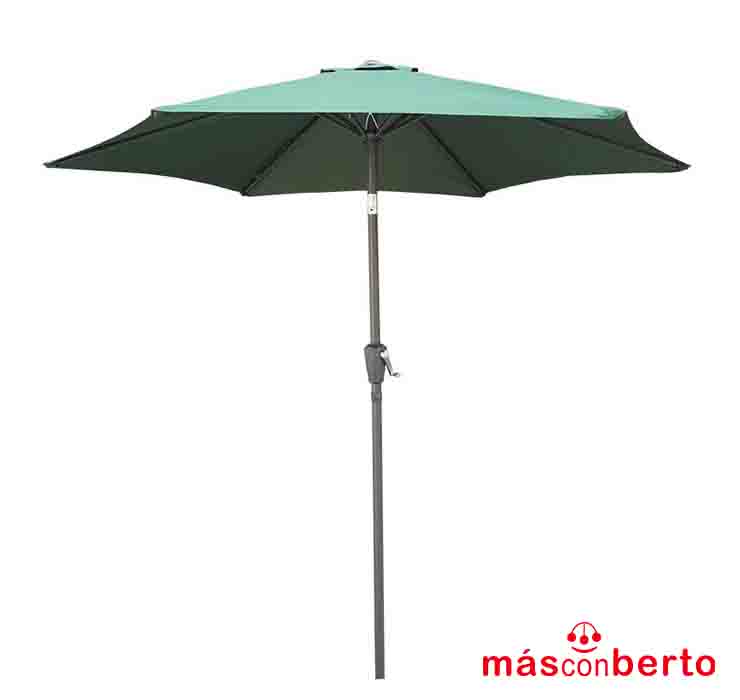 Parasol Verde 2.5m Apertura...