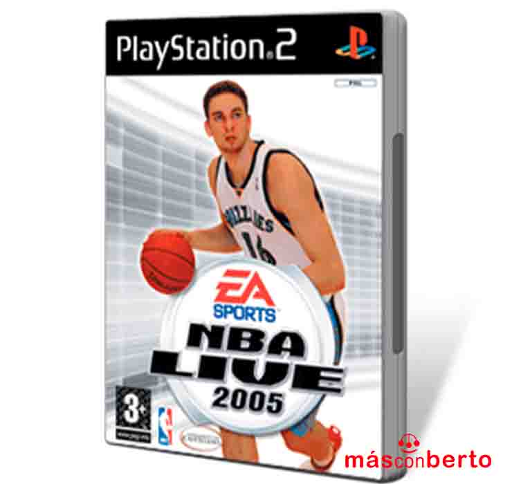 Juego PS2 NBA Live 2005
