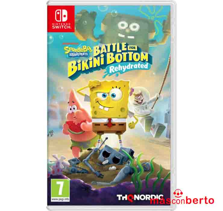 Juego Switch Bob esponja...