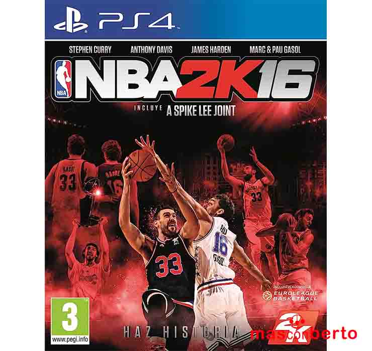 Juego PS4 NBA 2K16