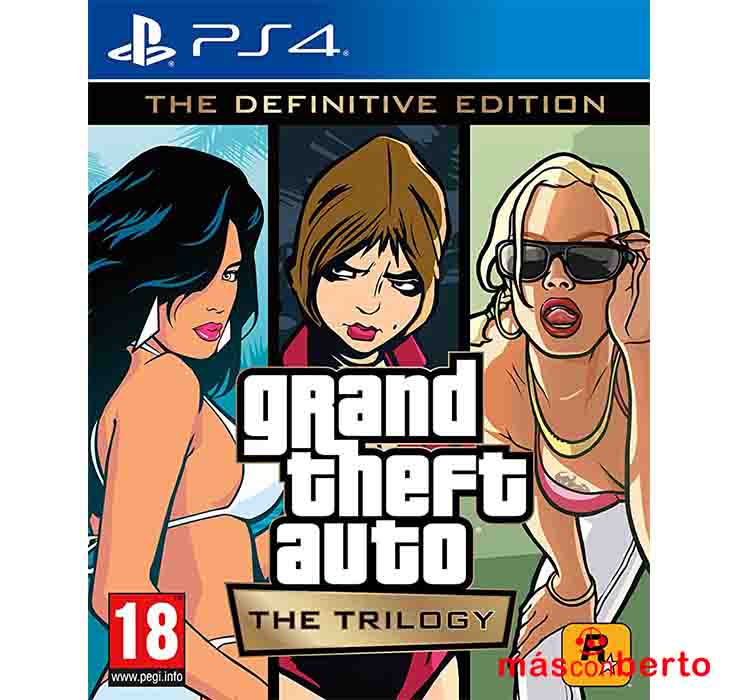 Juego PS4 GTA The trilogy