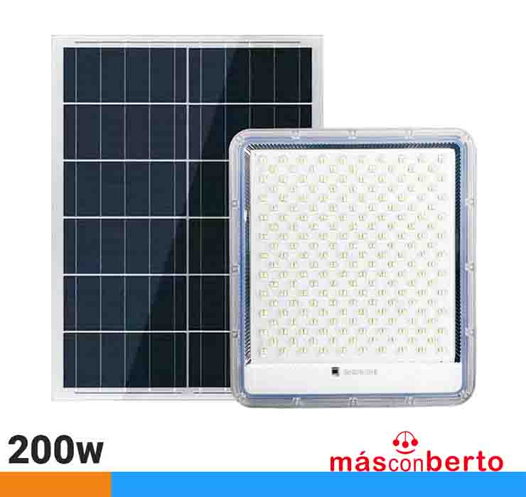 Foco LED Solar 200W AM131365