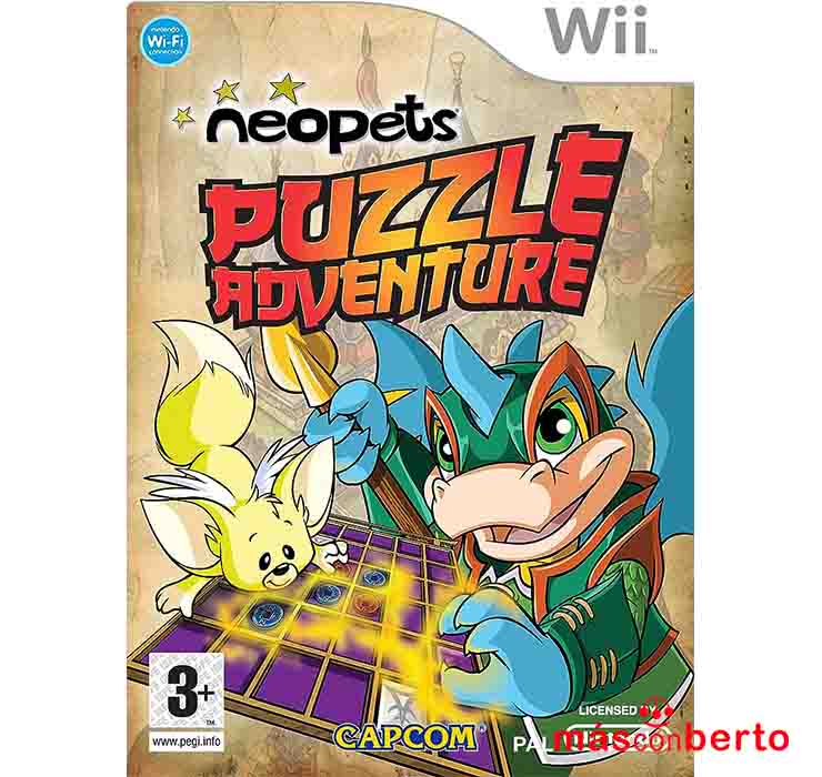 Juego Wii Neopets Puzzle...