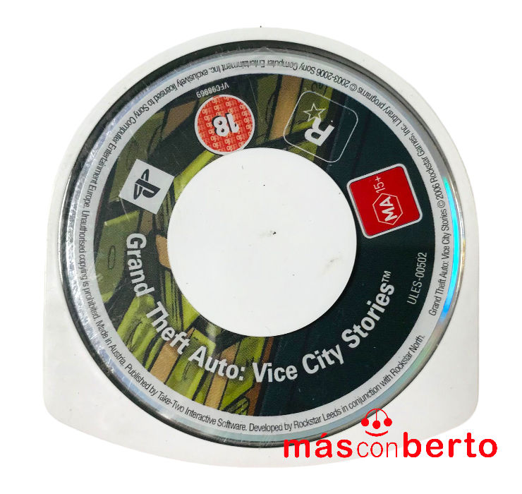Juego PSP GTA: Vice City...