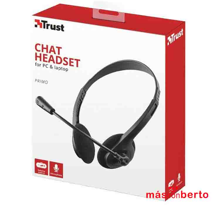 Auriculares Trust Primo Chat