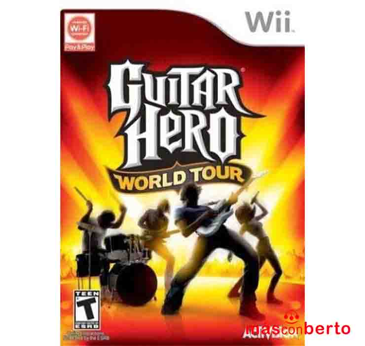 Juego Wii Guitar Hero World...
