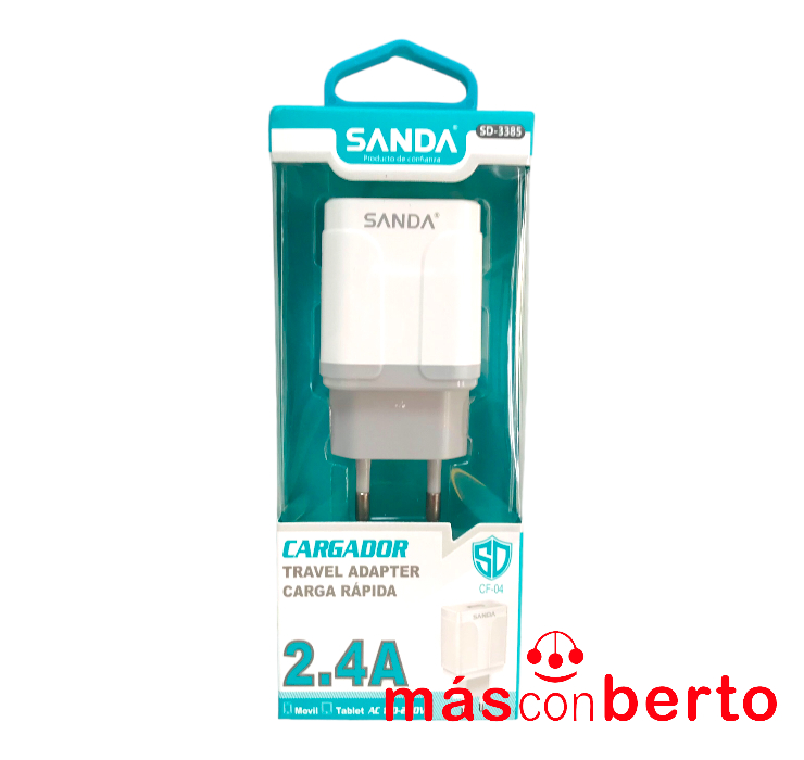 Cargador USB Sanda SD-3385