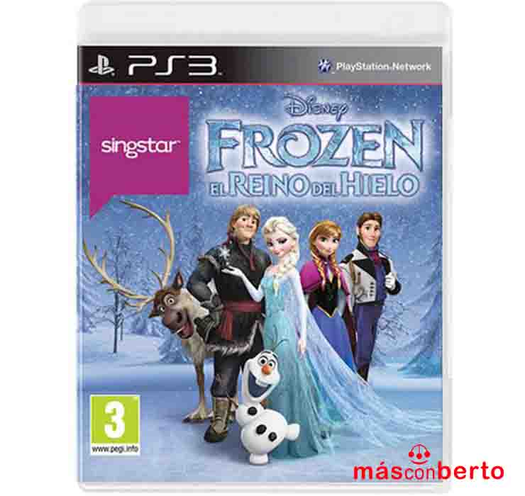 Juego PS3 Singstar Frozen 