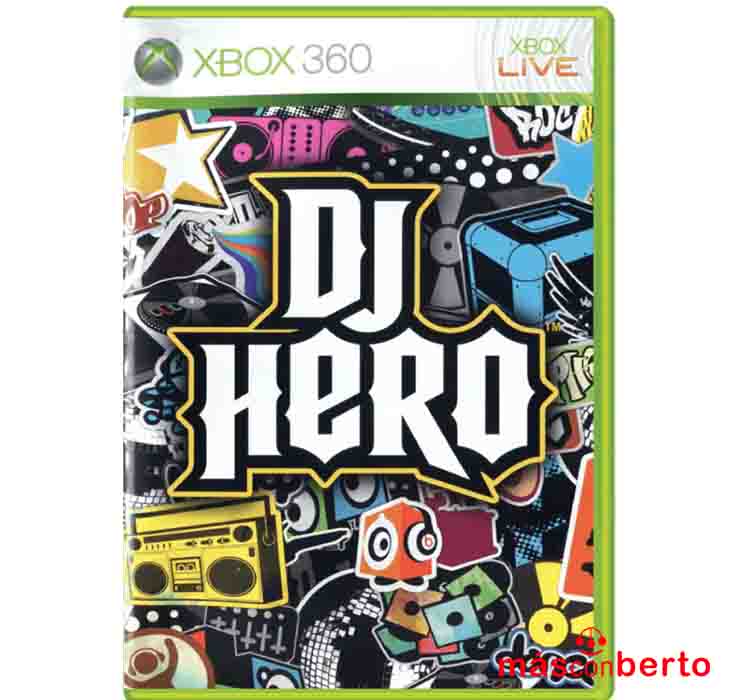 Juego Xbox 360 DJ Hero