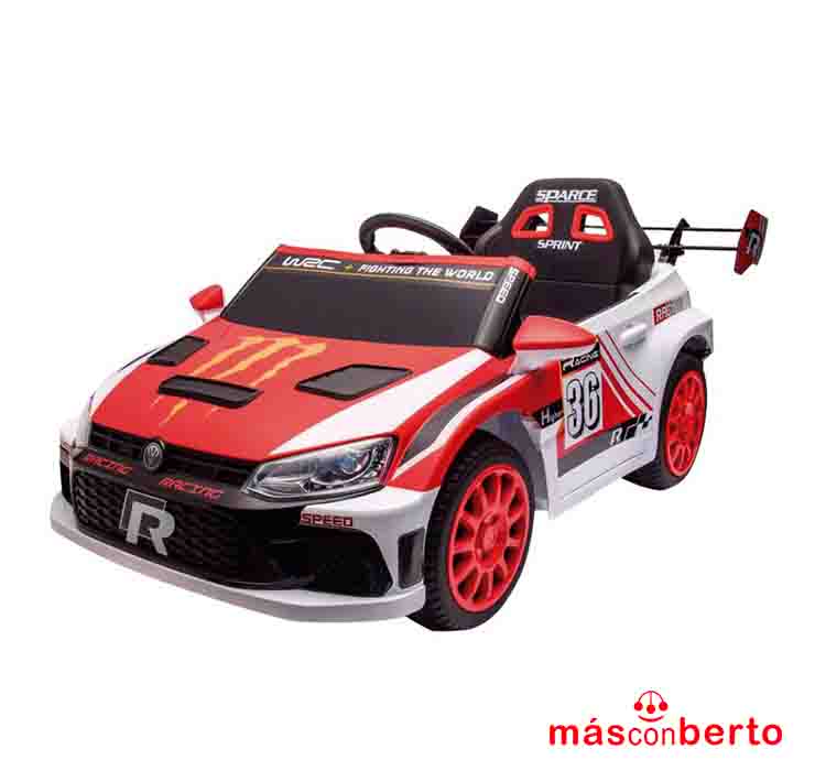 Coche Bateria Rally WRC...