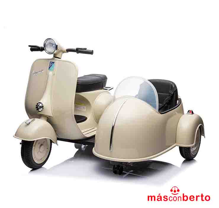 Moto Sidecar Bateria Vespa...