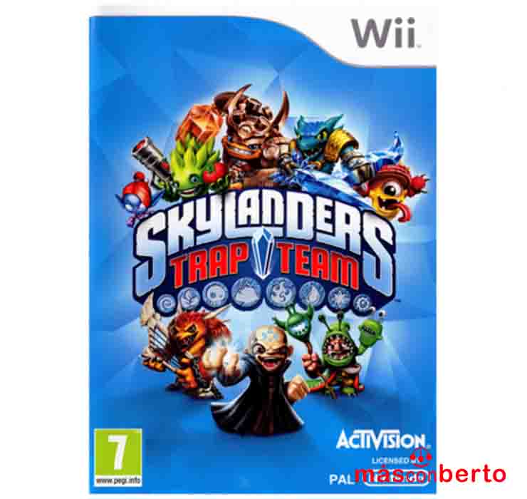 Juego Wii Skylanders Trap team