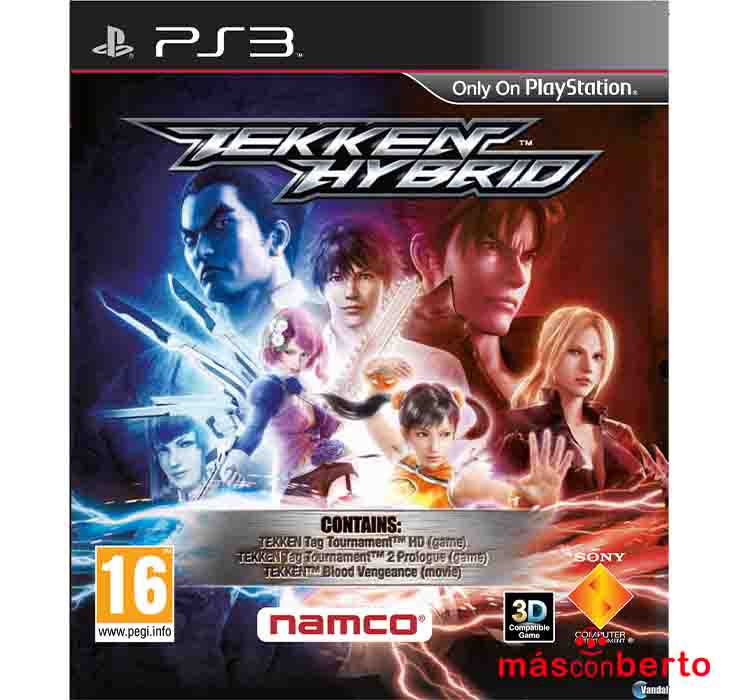 Juego PS3 Tekken Hybrid