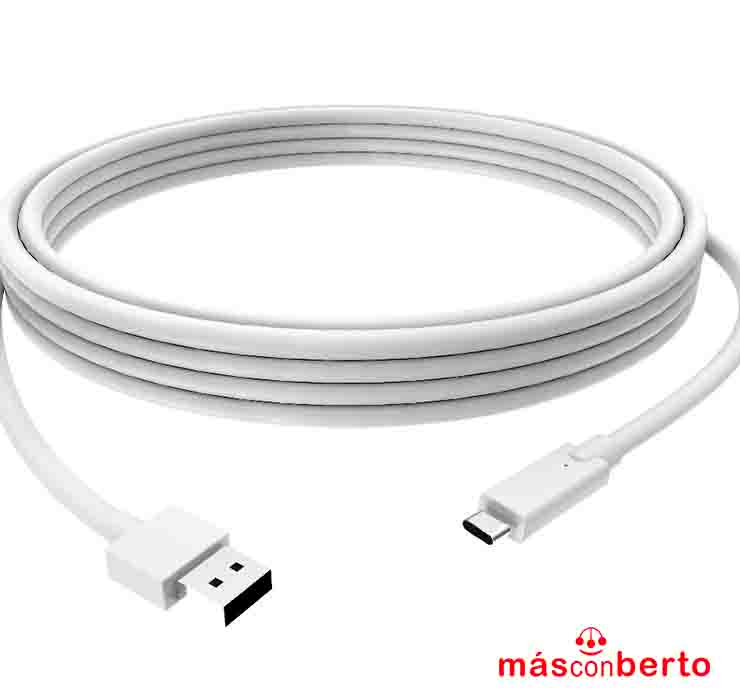 Cable USB Tipo C 18W 2M...