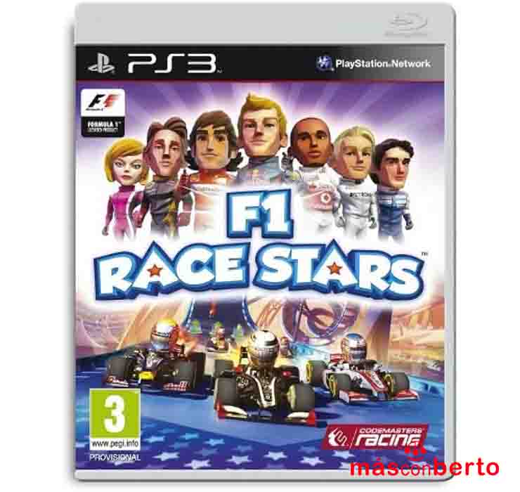Juego PS3 F1 Race Stars