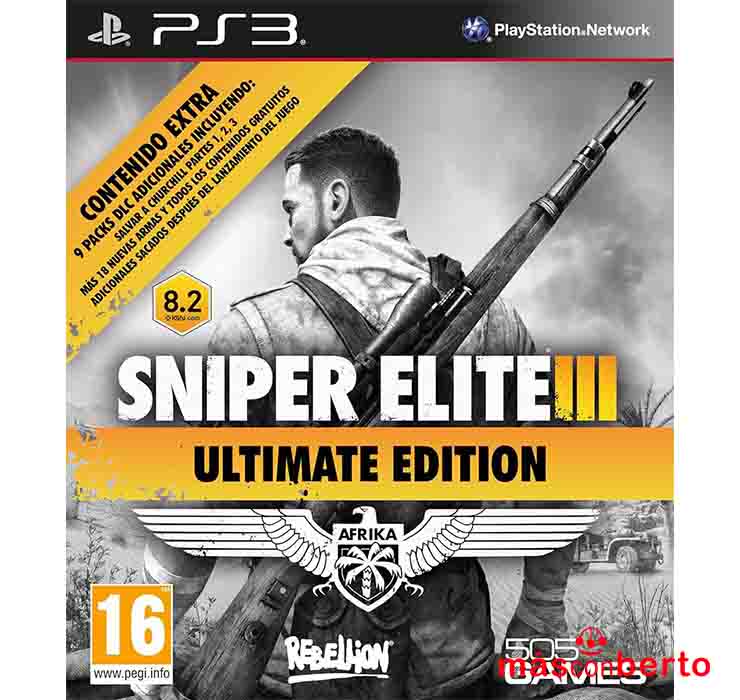 Juego PS3 Sniper Elite III...