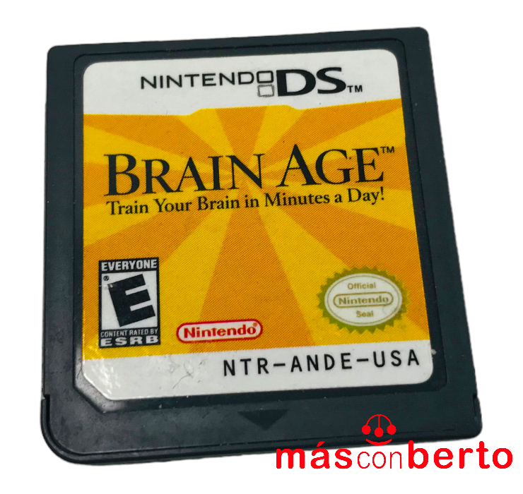Juego Nintendo DS Brain Age 