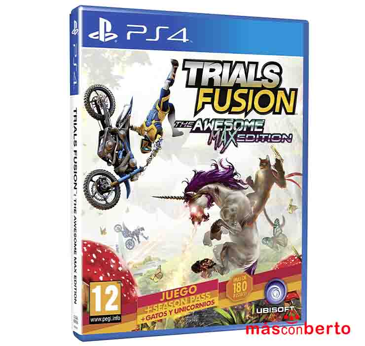 Juego PS4 Trials Fusion The...