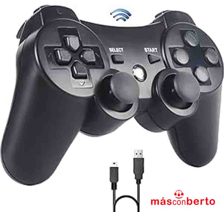 Mando Para Ps3 Playstation 3 Genérico Modelo Militar + cable UNIVERSAL