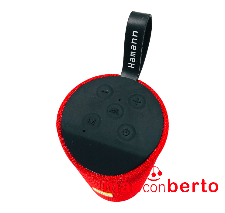 Altavoz Bluetooth Hamann SPK9029BT 25W Rojo