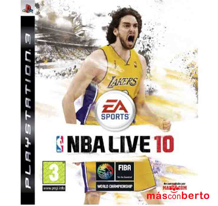 Juego PS3 NBA Live 10
