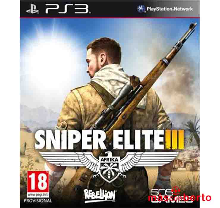 Juego PS3 Sniper Elite III