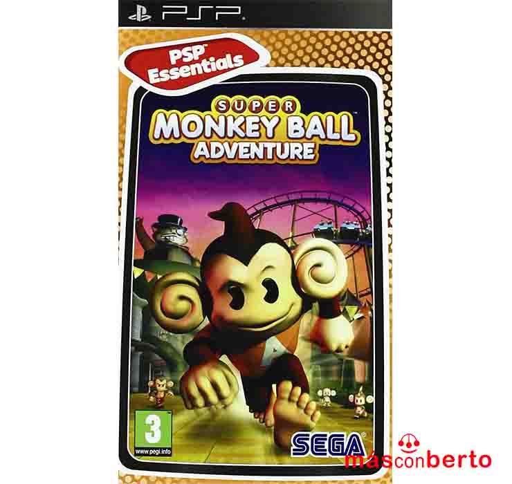 Juego PSP Super Monkey ball...