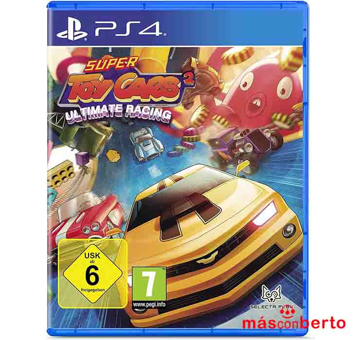 Juego PS4 Super toy Cars 2...