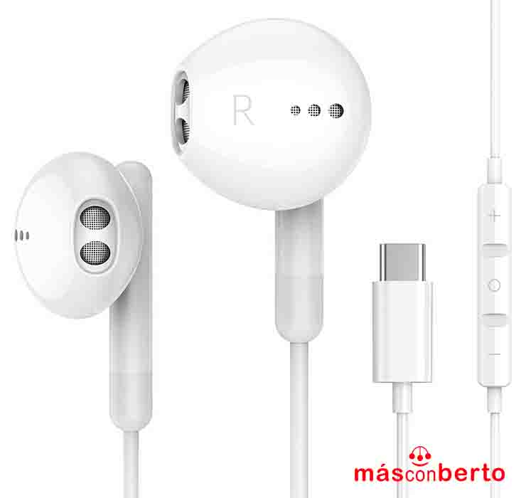Auriculares Tipo C Iser SC3026