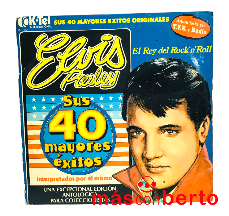 Vinilo Elvis Presley Sus 40...