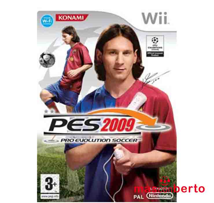 Juego Wii PES 2009