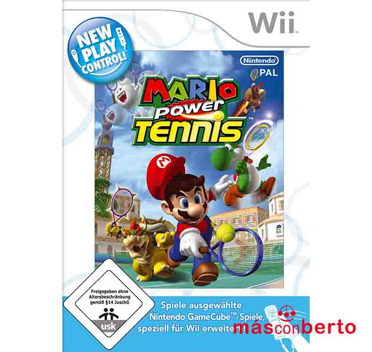 Juego Wii Mario Power Tennis