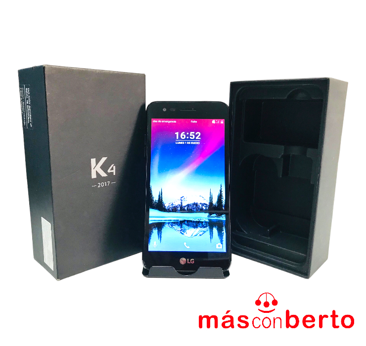Móvil LG K4 2017 8Gb Negro 