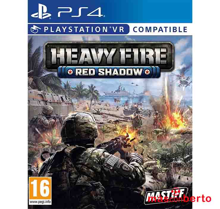 Juego PS4 Heavy Fire Red...