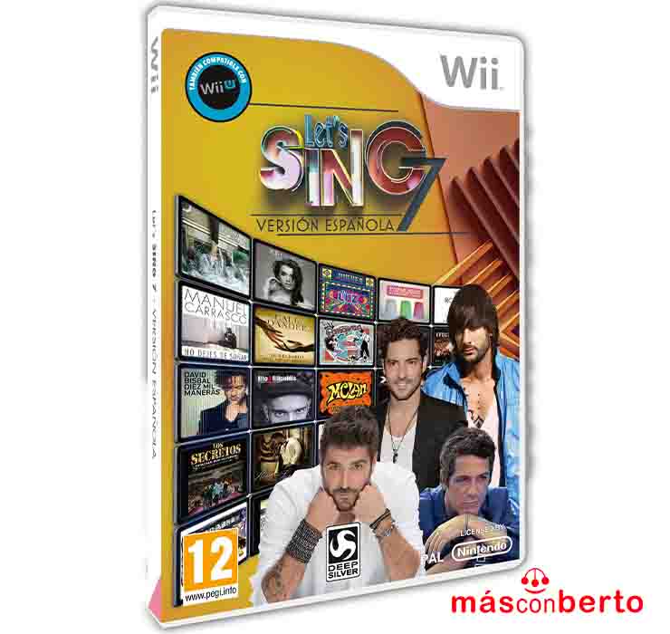 Juego Wii Let´s Sing 7...