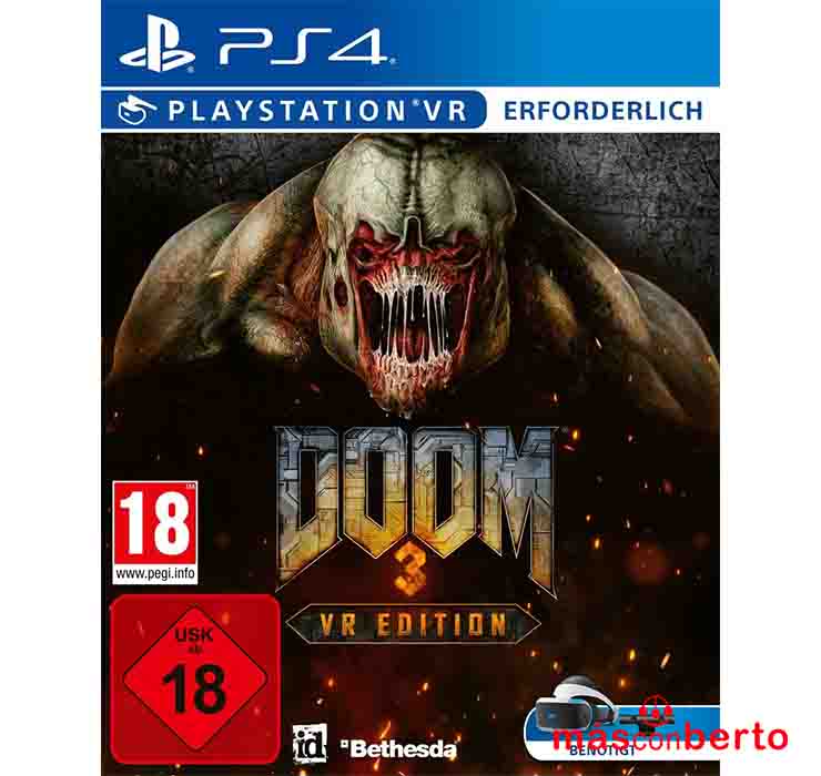 Juego PS4 Doom 3 VR Edition