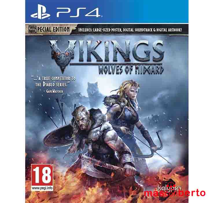 Juego PS4 Vikings Wolves of...