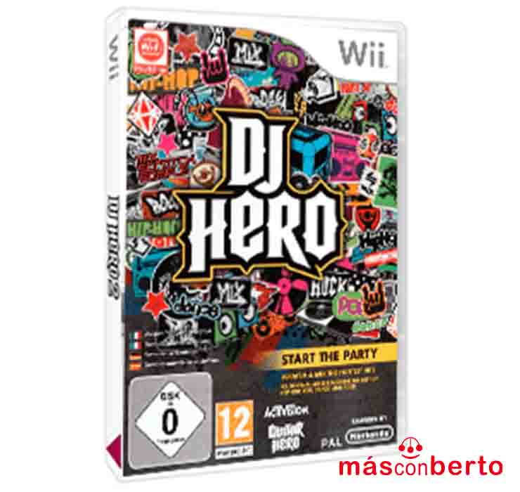 Juego Wii DJ Hero 