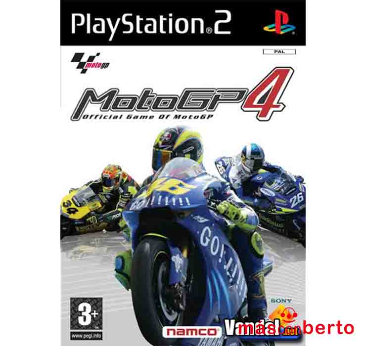 Juego PS2 MotoGP 4