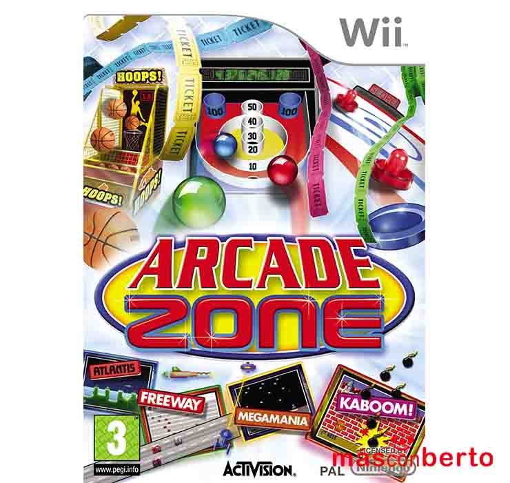 Juego Wii Arcade Zone